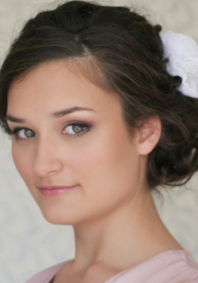 Прическа на свадьбу Т13364 - Стилист-визажист Татьяна Борисова