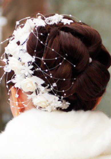 Прическа на свадьбу О13382 - Стилист-визажист Ольга Пузенко