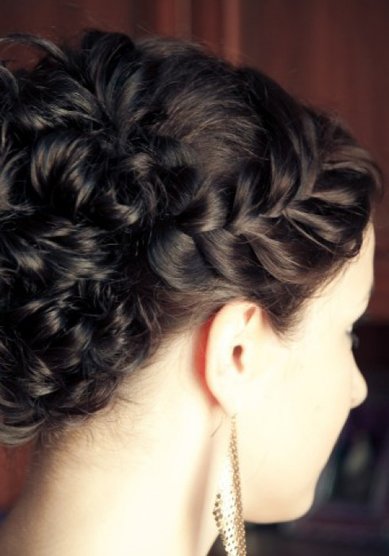 Прическа на свадьбу К13390 - Стилист-визажист Ксения Кулагина