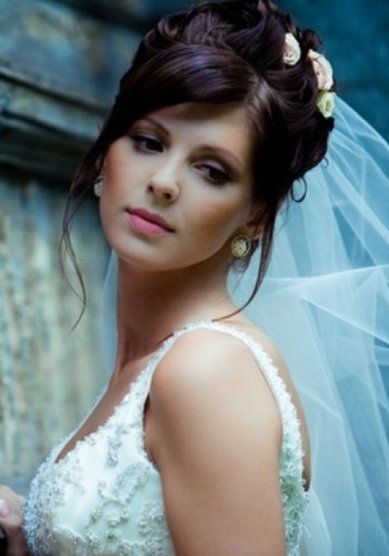 Прическа на свадьбу Г14078 - Стилист-визажист Галина Геря