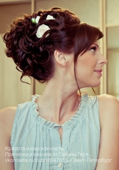 Свадебная прическа Г14079 - Стилист-визажист Галина Геря