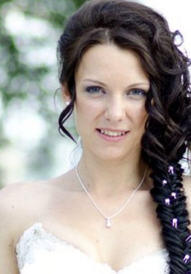 Прическа на свадьбу И14154 - Стилист-визажист Ирина Митрофанова