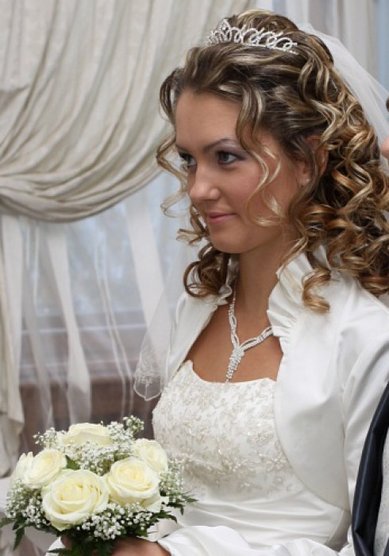 Прическа на свадьбу Л14178 - Стилист-визажист Оксана Левитская