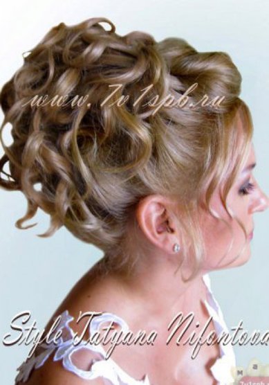 Свадебная прическа Н14217 - Стилист-визажист Татьяна Нифонтова