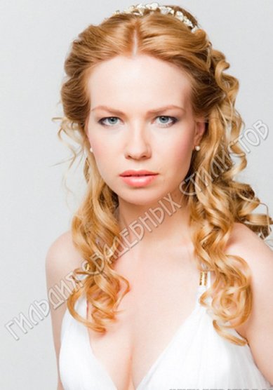 Свадебная прическа ш15313 - Стилист-визажист Алла Баянова