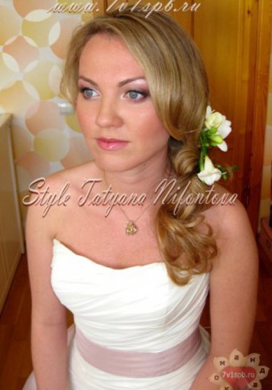 Свадебный образ Н15683 - Стилист-визажист Татьяна Нифонтова