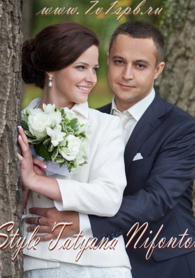 Прическа на свадьбу Н17070 - Стилист-визажист Татьяна Нифонтова