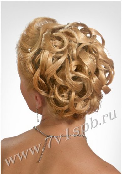 Прическа на свадьбу Н17136 - Стилист-визажист Татьяна Нифонтова