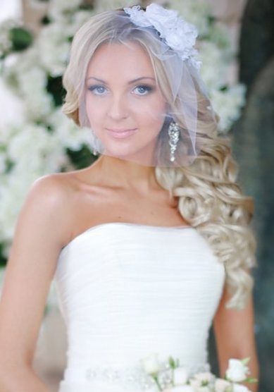 Прическа на свадьбу Т20856 - Стилист-визажист Татьяна Борисова