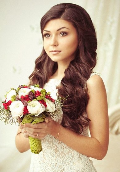 Свадебная прическа Т20857 - Стилист-визажист Татьяна Борисова