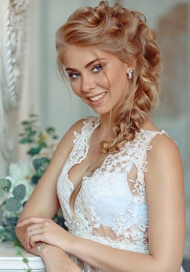 Свадебная прическа Г20891 - Стилист-визажист Галина Геря