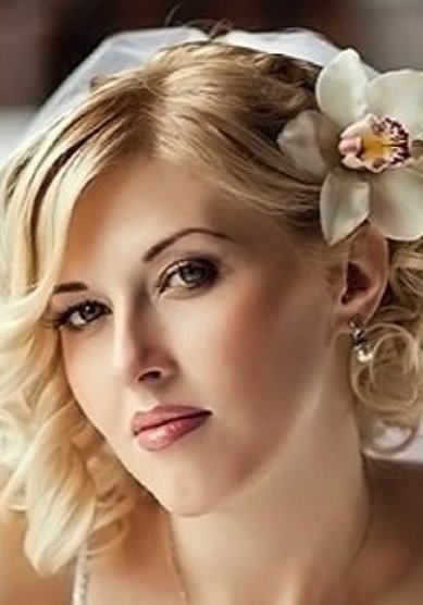 Свадебная прическа И20917 - Стилист-визажист Ирина Митрофанова