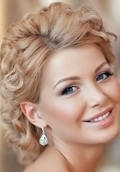 Прическа на свадьбу И20918 - Стилист-визажист Ирина Митрофанова