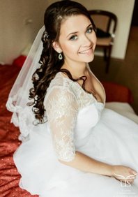 Свадебный макияж и прическа (У15614)