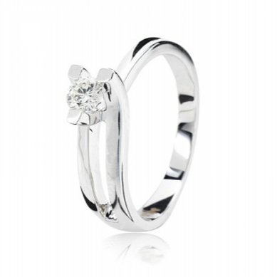 Помолвочное кольцо 002-C11354 - Ювелирный салон Carat Plus