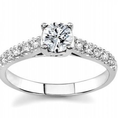 Обручальное кольцо 008-C11356 - Ювелирный салон Carat Plus