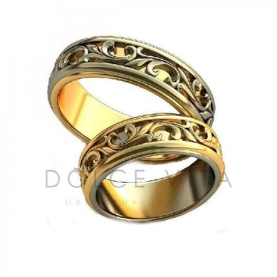 Обручальные кольца ok2-116 | ok2-116-D12061 - Ювелирный салон Dolce Vita