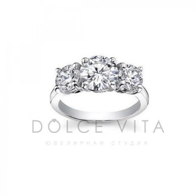 Помолвочное кольцо pk1-069-D12068 - Ювелирный салон Dolce Vita