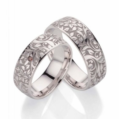 Обручальное кольцо FT-07433-З12153 - Ювелирная студия в Санкт-Петербурге Золотой Дом