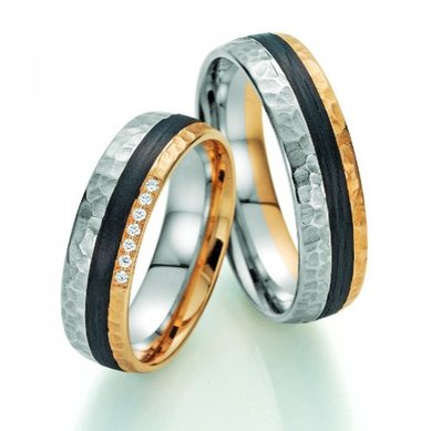 Обручальное кольцо FT-060-З12154 - Ювелирная студия в Санкт-Петербурге Золотой Дом