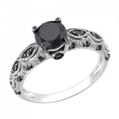 Помолвочное кольцо MC-10-З12165 - Ювелирная студия в Санкт-Петербурге Золотой Дом