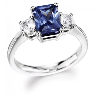 Помолвочное кольцо CI-85-З12176 - Ювелирная студия в Санкт-Петербурге Золотой Дом