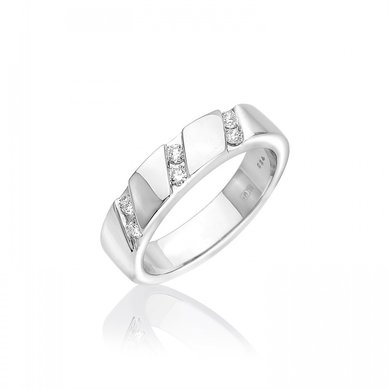 Обручальное кольцо R 60612-C13588 - Ювелирный салон Choron