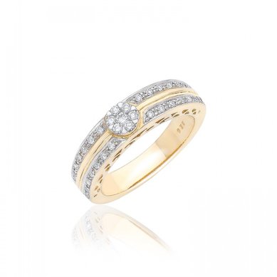 Помолвочное кольцо R 0002-C13623 - Ювелирный салон Choron