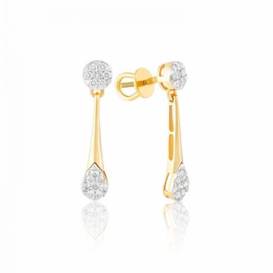 Серьги AE 3207-C13645 - Ювелирный салон Choron