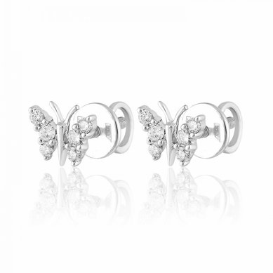 Серьги E 4008-C13649 - Ювелирный салон Choron