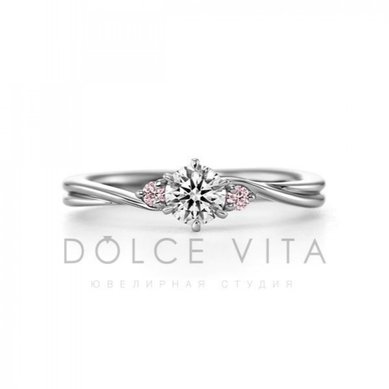 Помолвочное кольцо Артикул: pk1-031-D13688 - Ювелирный салон Dolce Vita