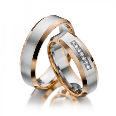 Обручальное кольцо Ok1-181-D14134 - Ювелирный салон Dolce Vita