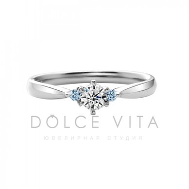Помолвочное кольцо pk1-033-D14148 - Ювелирный салон Dolce Vita