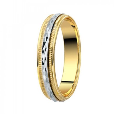 Обручальное кольцо 10-701-Ю14182 - Ювелирный салон Юверос