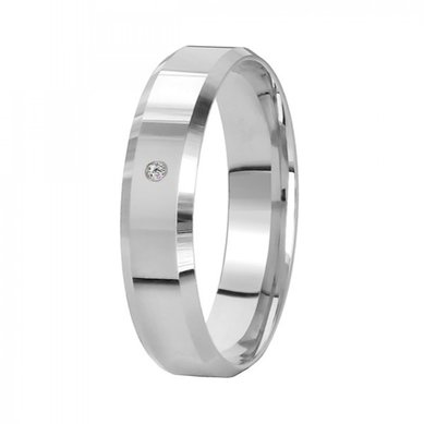 Обручальное кольцо 10-722-Б-Ю14203 - Ювелирный салон Юверос