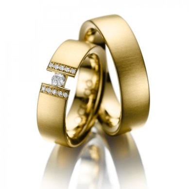Обручальные кольца C14609 - Ювелирный салон Carat Plus