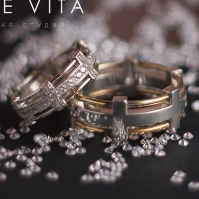 Обручальные кольца D14701 - Ювелирный салон Dolce Vita