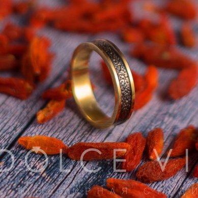 Обручальное кольцо D14702 - Ювелирный салон Dolce Vita