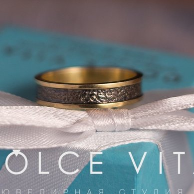 Обручальное кольцо D14703 - Ювелирный салон Dolce Vita