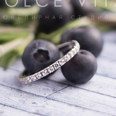 Обручальное кольцо D14707 - Ювелирный салон Dolce Vita