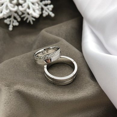 Обручальное кольцо ок4-D15263 - Ювелирный салон Dolce Vita