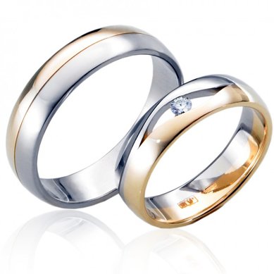 Обручальные кольца НК1 | НК1-А3086 - Ювелирное производство АуРосс