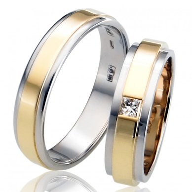 Обручальные кольца НК2-А3087 - Ювелирное производство АуРосс