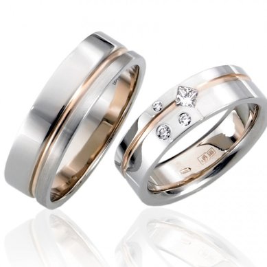 Обручальные кольца НК6 | НК6-А3091 - Ювелирное производство АуРосс