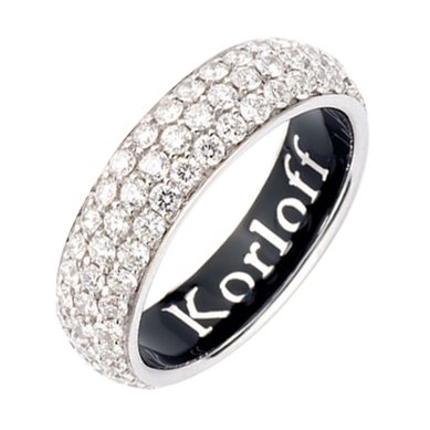 Обручальное кольцо K3364 - Ювелирный Дом Korloff в Санкт-Петербурге