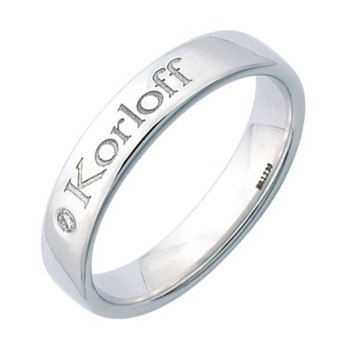 Обручальное кольцо K3368 - Ювелирный Дом Korloff в Санкт-Петербурге