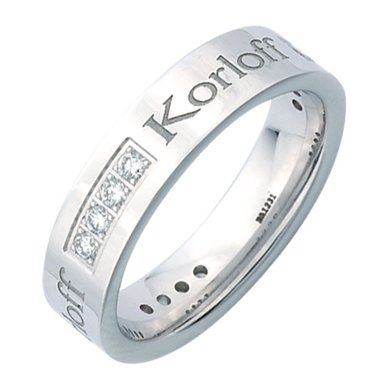 Обручальное кольцо K3373 - Ювелирный Дом Korloff в Санкт-Петербурге