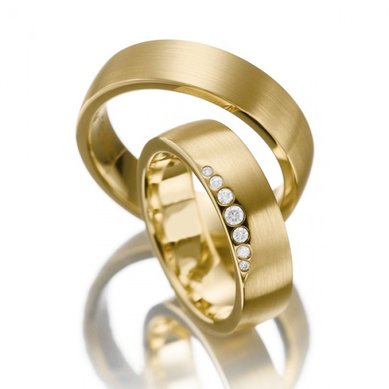 Обручальные кольца 091/1 | 091/2-C4642 - Ювелирный салон Carat Plus