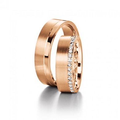 Обручальные кольца 055/1 | 055/2-C4647 - Ювелирный салон Carat Plus