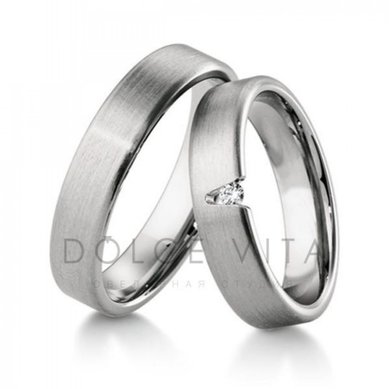Обручальные кольца ок1-009 | ок1-009-D4737 - Ювелирный салон Dolce Vita